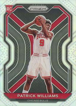 #288 Patrick Williams - Chicago Bulls - 2020-21 Panini Prizm - Silver Prizms Basketball