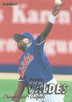 #288 Pedro Valdes - Chicago Cubs - 1997 Fleer Baseball