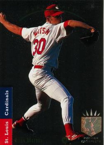 #288 Allen Watson - St. Louis Cardinals - 1993 SP Baseball