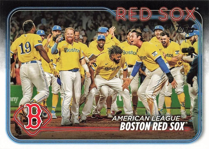 #288 Boston Red Sox - Boston Red Sox - 2024 Topps Baseball