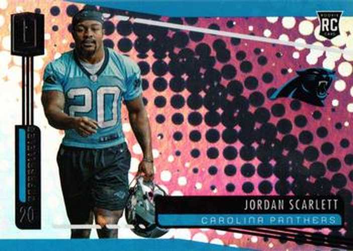 #288 Jordan Scarlett - Carolina Panthers - 2019 Panini Unparalleled Football