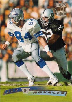 #288 Jay Novacek - Dallas Cowboys - 1996 Stadium Club Football