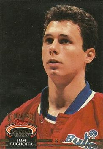 #288 Tom Gugliotta - Washington Bullets - 1992-93 Stadium Club Basketball