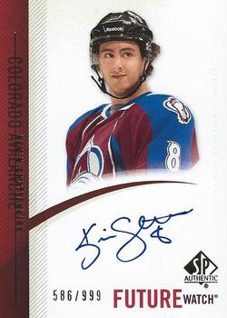 #288 Kevin Shattenkirk - Colorado Avalanche - 2010-11 SP Authentic Hockey