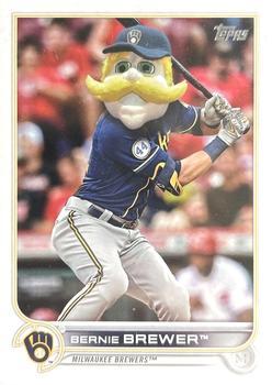 #288 Bernie Brewer - Milwaukee Brewers - 2022 Topps Update Baseball