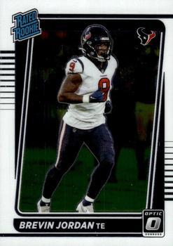 #288 Brevin Jordan - Houston Texans - 2021 Donruss Optic Football