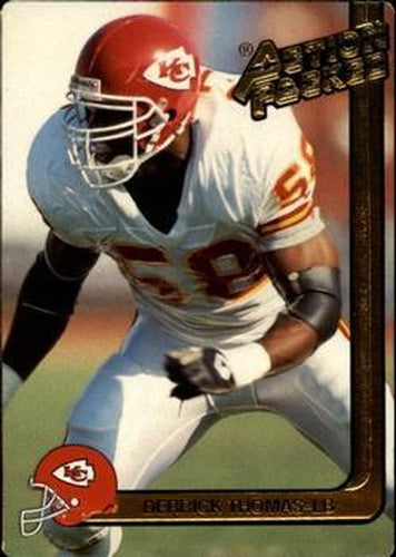 #288 Derrick Thomas - Kansas City Chiefs - 1991 Action Packed Football