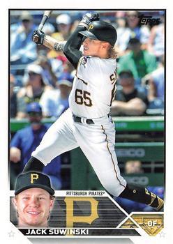 #288 Jack Suwinski - Pittsburgh Pirates - 2023 Topps Baseball