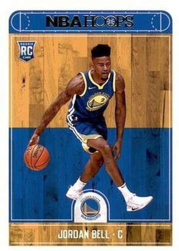 #288 Jordan Bell - Golden State Warriors - 2017-18 Hoops Basketball