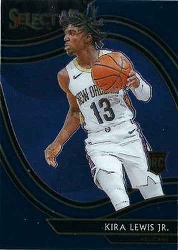 #288 Kira Lewis Jr. - New Orleans Pelicans - 2020-21 Panini Select - Blue Basketball