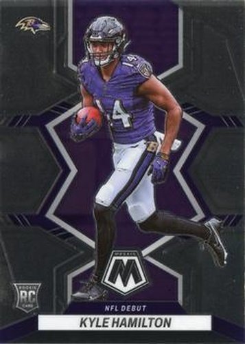 #288 Kyle Hamilton - Baltimore Ravens - 2022 Panini Mosaic Football