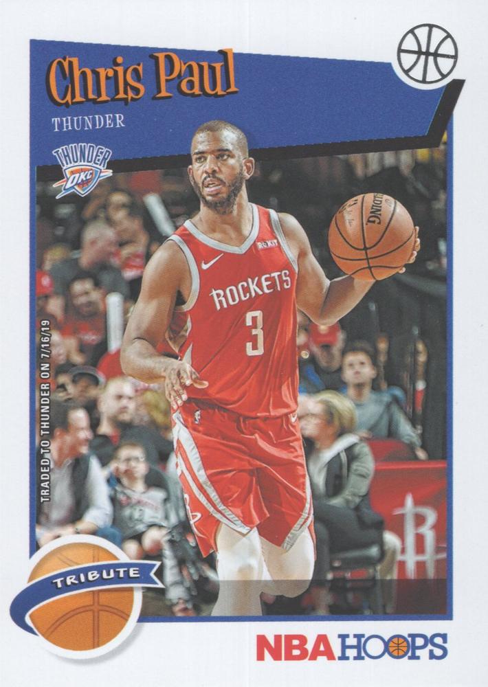 #288 Chris Paul - Oklahoma City Thunder - 2019-20 Hoops Basketball