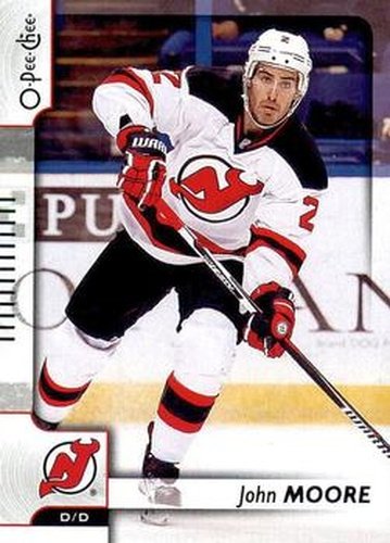 #288 John Moore - New Jersey Devils - 2017-18 O-Pee-Chee Hockey