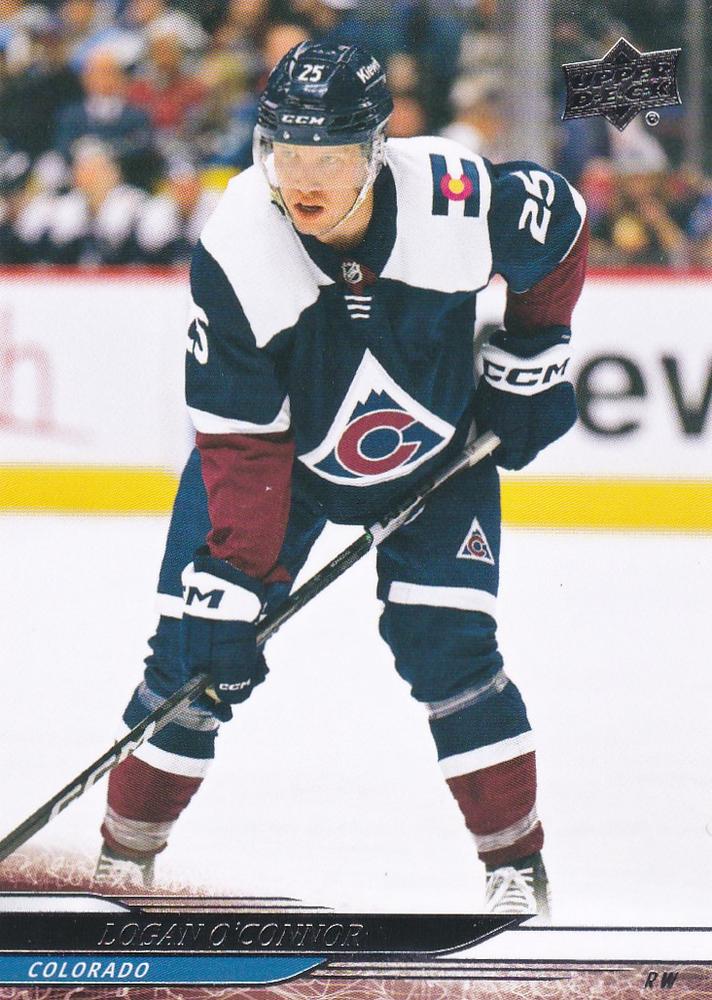 #288 Logan O'Connor - Colorado Avalanche - 2024-25 Upper Deck Hockey