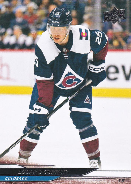 #288 Logan O'Connor - Colorado Avalanche - 2024-25 Upper Deck Hockey