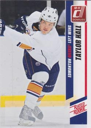 #288a Taylor Hall - Edmonton Oilers - 2010-11 Donruss Hockey