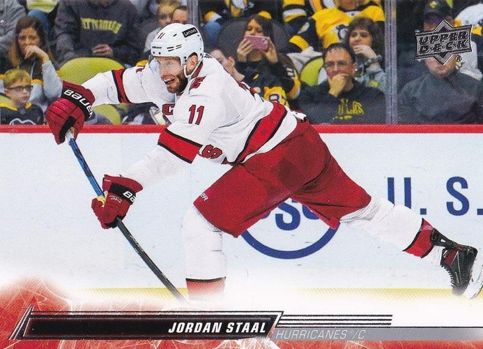 #289 Jordan Staal - Carolina Hurricanes - 2022-23 Upper Deck Hockey