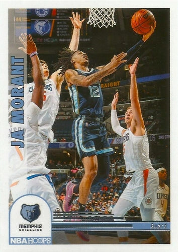 #289 Ja Morant - Memphis Grizzlies - 2022-23 Hoops Basketball
