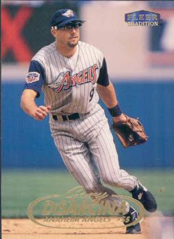 #289 Gary DiSarcina - Anaheim Angels - 1998 Fleer Tradition Baseball