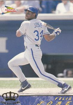 #289 Felix Jose - Kansas City Royals - 1994 Pacific Baseball