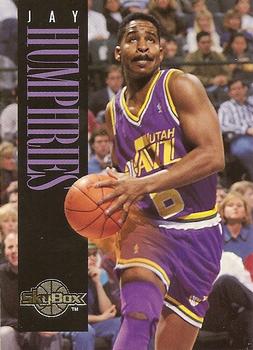 #289 Jay Humphries - Utah Jazz - 1994-95 SkyBox Premium Basketball