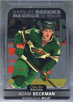 #289 Adam Beckman - Minnesota Wild - 2021-22 O-Pee-Chee Platinum Hockey