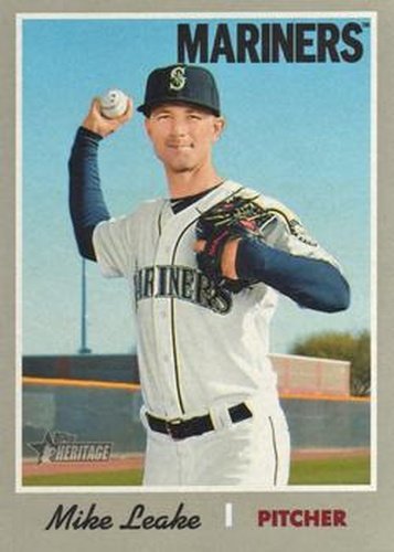 #289 Mike Leake - Seattle Mariners - 2019 Topps Heritage Baseball