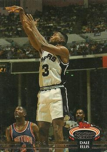 #289 Dale Ellis - San Antonio Spurs - 1992-93 Stadium Club Basketball