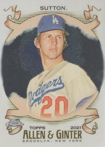 #289 Don Sutton - Los Angeles Dodgers - 2021 Topps Allen & Ginter Chrome Baseball