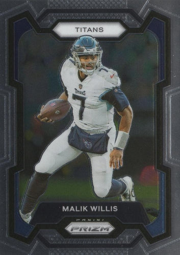 #289 Malik Willis - Tennessee Titans - 2023 Panini Prizm Football