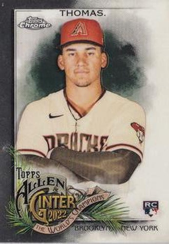 #289 Alek Thomas - Arizona Diamondbacks - 2022 Topps Allen & Ginter Chrome Baseball