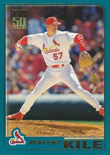 #289 Darryl Kile - St. Louis Cardinals - 2001 Topps Baseball