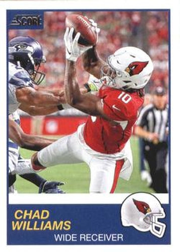 #289 Chad Williams - Arizona Cardinals - 2019 Score Football