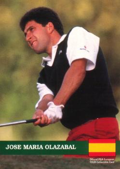 #E9 Jose Maria Olazabal - 1992 Pro Set PGA Tour Golf