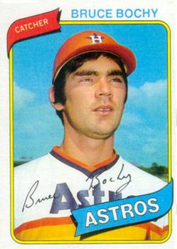 #289 Bruce Bochy - Houston Astros - 1980 Topps Baseball