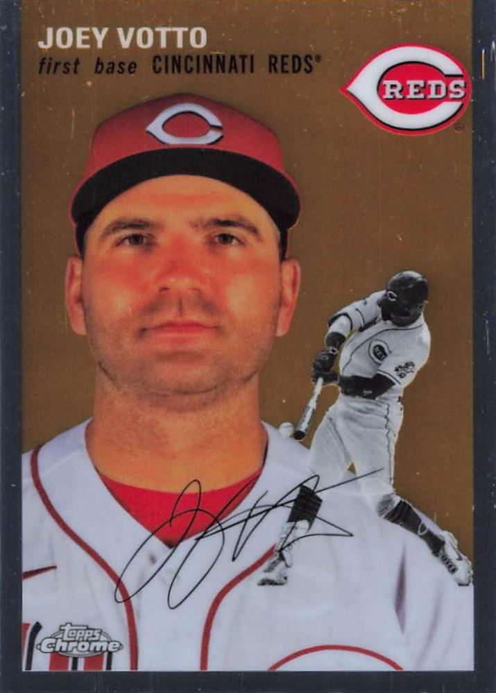 #289 Joey Votto - Cincinnati Reds - 2023 Topps Chrome Platinum Anniversary Baseball