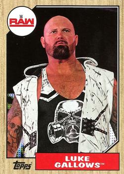#28 Luke Gallows - 2017 Topps WWE Heritage Wrestling