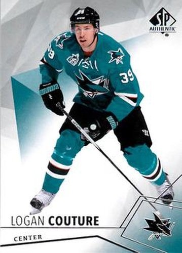 #28 Logan Couture - San Jose Sharks - 2015-16 SP Authentic Hockey