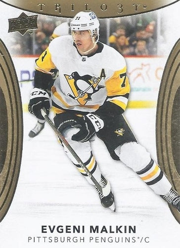 #28 Evgeni Malkin - Pittsburgh Penguins - 2022-23 Upper Deck Trilogy Hockey