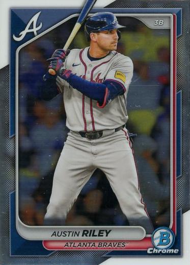#28 Austin Riley - Atlanta Braves - 2024 Bowman Chrome Baseball