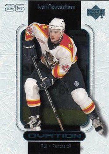 #28 Ivan Novoseltsev - Florida Panthers - 1999-00 Upper Deck Ovation Hockey
