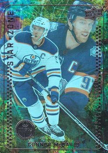 #SZ-28 Connor McDavid - Edmonton Oilers - 2023-24 Upper Deck - Star Zone Hockey
