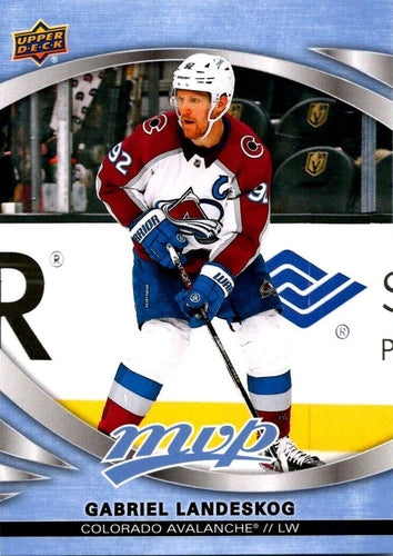 #28 Gabriel Landeskog - Colorado Avalanche - 2023-24 Upper Deck MVP - Ice Battles Hockey