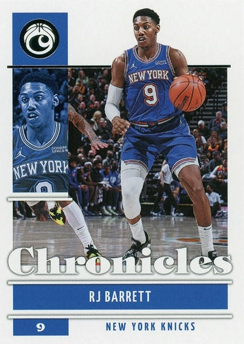#28 RJ Barrett - New York Knicks - 2021-22 Panini Chronicles Basketball