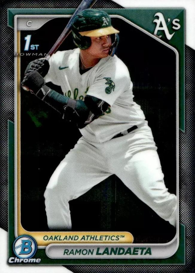 #BCP-28 Ramon Landaeta - Oakland Athletics - 2024 Bowman - Chrome Prospects Baseball