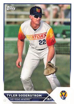 #PD-28 Tyler Soderstrom - Las Vegas Aviators - 2023 Topps Pro Debut Baseball