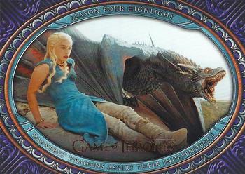 #28 Daenerys' Dragons Assert Their Independence - 2022 Rittenhouse Game of Thrones