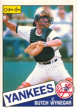 #28 Butch Wynegar - New York Yankees - 1985 O-Pee-Chee Baseball