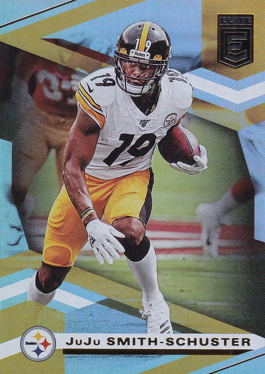 #28 JuJu Smith-Schuster - Pittsburgh Steelers - 2020 Donruss Elite Football