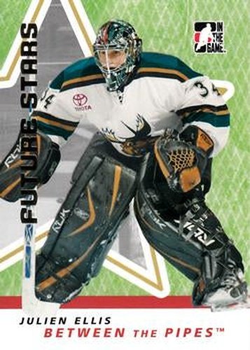 #28 Julien Ellis - Manitoba Moose - 2006-07 In The Game Between The Pipes Hockey